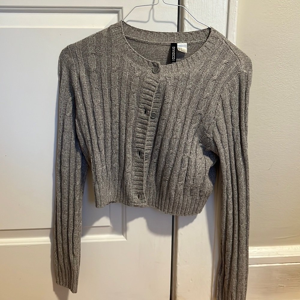 Crop cardigan